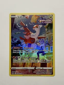 Latias GG20/GG70 Holo Crown Zenith Galarian Gallery Pokemon NM - Image 1