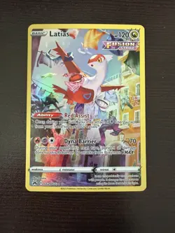 Latias GG20/GG70 Holo Crown Zenith Galarian Gallery Pokemon NM - Image 1