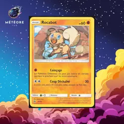 Carte Pokemon Rocabot 25/40 Promo McDonald's 2018 Francais - Image 1
