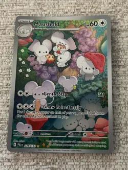 Pokemon TCG Maushold 226/193 Illustration Rare Paldea Evolved - Image 1