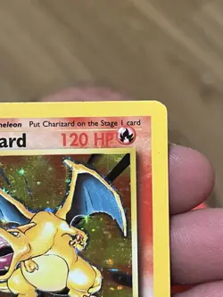 Pokemon TCG Charizard Base Set Holo Unlimited Rare Card 4/102 - Image 5