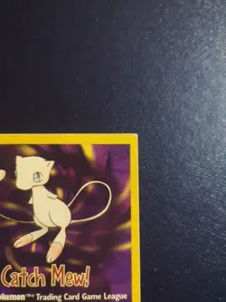 1999 CATCH MEW PROMO INSERT WOTC POKEMON LEAGUE CARD - Image 4