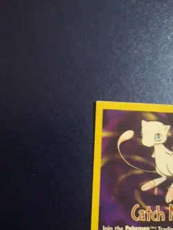 1999 CATCH MEW PROMO INSERT WOTC POKEMON LEAGUE CARD - Image 5