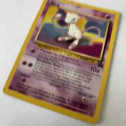 Pokemon Card Mew Promo Black Star WOTC 1999 Movie Vintage Rare - Image 4