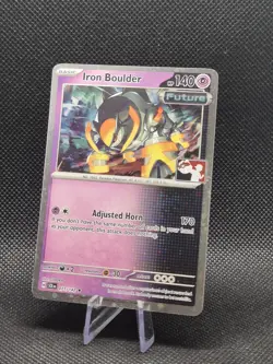 Iron Boulder 071/142 Cosmos Holo Pokemon Stellar Crown Prize Pack Series NM - Image 1
