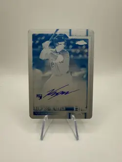 2026 Topps Chrome - Kevin McGonigle Printing Plate 1/1 AUTO Rookie (RC) #RA-KM - Image 1