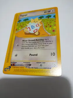 Mint Togepi 114/147 Aquapolis Regular Pokemon TCG Common 2002 - Image 1