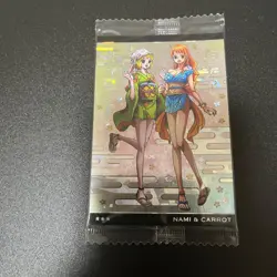 One Piece Wafer Card Nami Carrot SR Unopened Collectible - Image 1