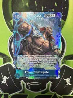 One Piece Card TCG Edward Newgate OP08-043 Alt Art NM - Image 1