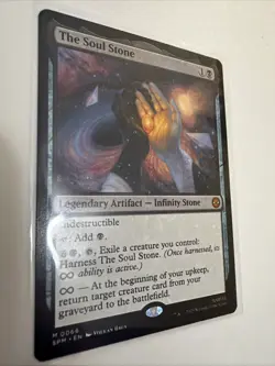 The Soul Stone Marvel's Spider-Man Regular Mtg M/NM Mythic - Make Offer! - Image 2