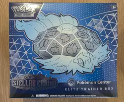 Pokemon TCG Scarlet & Violet Stellar Crown Pokemon Center ETB Elite Trainer Box - Image 1
