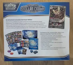 Pokemon TCG Scarlet & Violet Stellar Crown Pokemon Center ETB Elite Trainer Box - Image 2