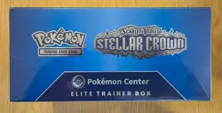 Pokemon TCG Scarlet & Violet Stellar Crown Pokemon Center ETB Elite Trainer Box - Image 3