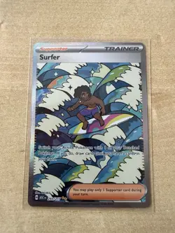Pokemon TCG- Surfer - Aacended Heroes - 293/217 - Special Illustration Rare - Image 1