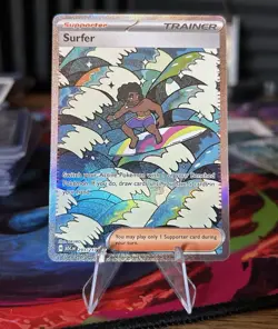 Pokemon TCG The Pokemon Company Surfer 293/217 Twilight Masquerade FA Holo Eng - Image 1