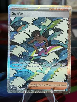 Pokemon TCG The Pokemon Company Surfer 293/217 Twilight Masquerade FA Holo Eng - Image 2