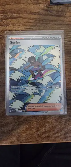 Pokemon TCG Surfer 293/217 Ascended Hero's Alt Art Pack Fresh - Image 1