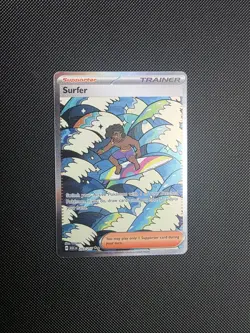 Pokemon TCG Surfer 293/217 Ascended Hero's Alt Art Pack Fresh - Image 1