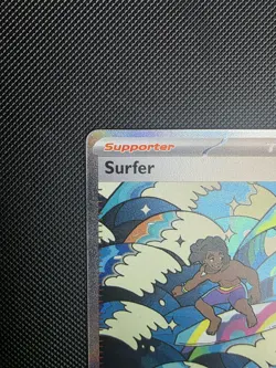 Pokemon TCG Surfer 293/217 Ascended Hero's Alt Art Pack Fresh - Image 2