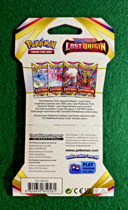 Pokemon Lost Origin Sword & Shield Booster Pack ( 1 Pack ) Factory Sealed TCG - Image 2
