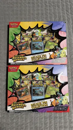 Pokemon Ascended Heroes First Partners Deluxe Pin Collection / LOT OF 2 - Image 1