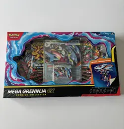 Pokemon TCG Chaos Rising - Mega Greninja EX Premium Collection Box NEW IN HAND - Image 1