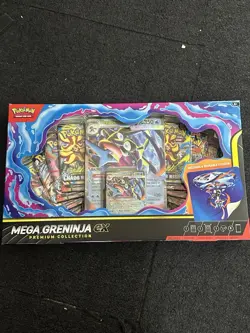 Pokemon TCG: Mega Greninja EX Premium Collection Box Chaos Rising - Image 1