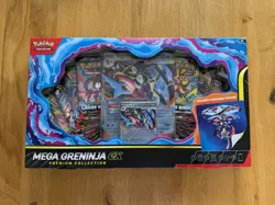 Pokemon TCG: Mega Greninja EX Premium Collection Box Chaos Rising - Image 1