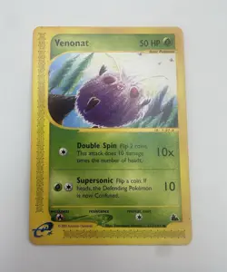 Nintendo Pokemon TCG Venonat 112/144 EX FireRed & LeafGreen 2003 vintage - Image 1