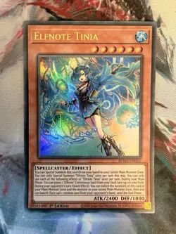 Elfnote Tinia - BPRO-EN011 - Ultra Rare - 1st Edition - Image 2