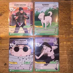 Naruto Mythos TCG Full Art Common Cards Bundle | 10x 2nd Edition Cards - Image 2