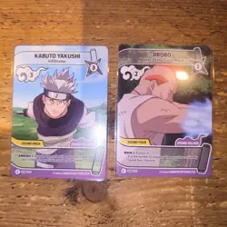 Naruto Mythos TCG Full Art Common Cards Bundle | 10x 2nd Edition Cards - Image 3