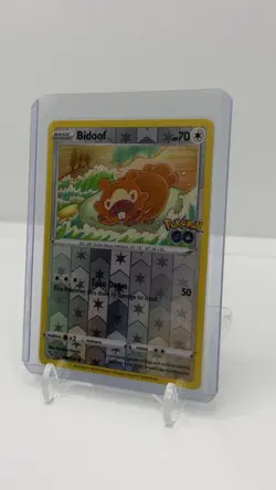 Peelable Ditto Bidoof | 059/078 Eng | Pokemon GO | Reverse Holo | 2022 - Image 5