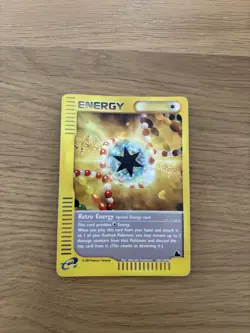 Retro Energy 144/144 - Skyridge Set Reverse Holo Pokemon Card - Image 1