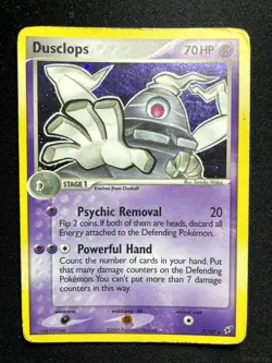DUSCLOPS 7/107 HOLO RARE DEOXYS POKEMON - Image 1