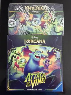 Disney Lorcana TCG Attack of the Vine! Booster Box | 24 Packs and TROVE box 💎💎 - Image 1