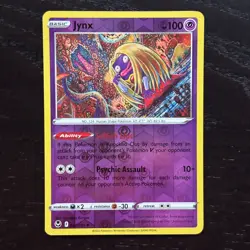 Jynx 062/195 Pokemon Silver Tempest Sword & Shield Reverse Holo Uncommon NM - Image 1