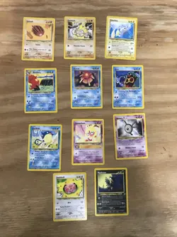 Vintage Pokemon Neo Revelation Set Cards Lot Of 11 Lightly Played Cards - Image 1