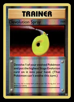 Devolution Spray 76/108 Reverse Holo Uncommon Evolutions Pokemon Card - Image 2