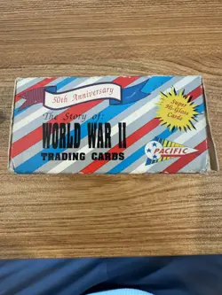 1992 Pacific THE STORY OF WORLD WAR II Trading Card Set (110) Original - Image 3