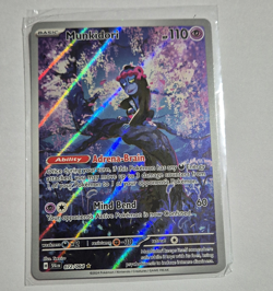 The Pokemon Company Pokemon TCG Munkidori 072/064 SV Holo EN 2024 110HP - Image 1