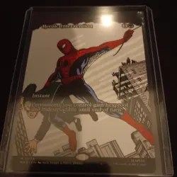 Heroic Intervention (Borderless) Normal M Marvel Universe Eternal-Legal 34 NM - Image 1