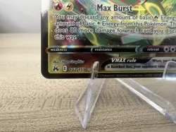 Rayquaza VMAX Ultra Rare 102/159 Sword & Shield Crown Zenith Pokemon TCG Card NM - Image 4