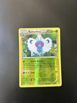 Butterfree 5/83 2016 Generations Set Pokemon Card Reverse Holo Rare - NM - Image 1