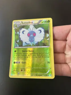 Butterfree 5/83 2016 Generations Set Pokemon Card Reverse Holo Rare - NM - Image 4