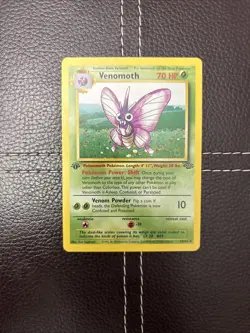 Pokemon TCG - Venomoth - 29/64 - Jungle - MP 1st Edition Rare (1999) - Image 1