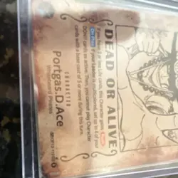 One Piece Carrying On His Will Portgas D Ace OP13-119 Wanted Poster - Image 3
