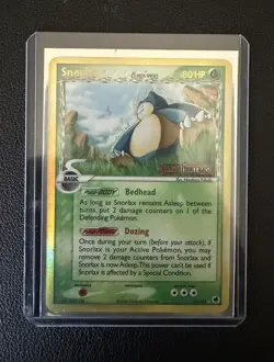 Pokemon TCG Snorlax Delta Species 10/101 Dragon Frontiers Reverse Holo Stamped - Image 1