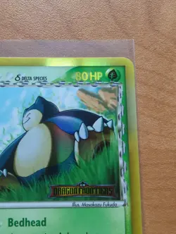 Pokemon TCG Snorlax Delta Species 10/101 Dragon Frontiers Reverse Holo Stamped - Image 4