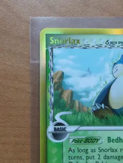 Pokemon TCG Snorlax Delta Species 10/101 Dragon Frontiers Reverse Holo Stamped - Image 5